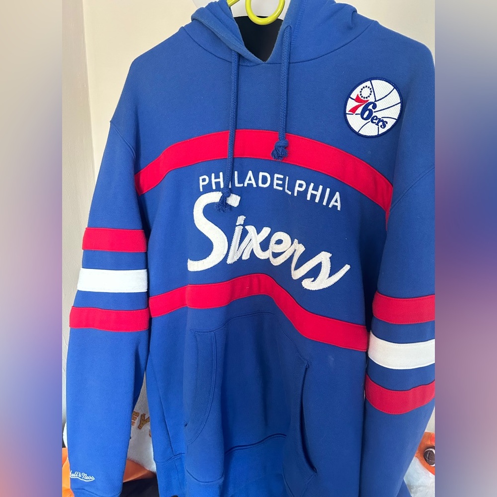 Sixers Mitchell & Ness XL sweatshirt 76ers